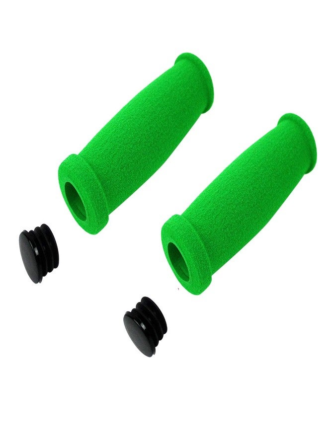 Kick Push New Replacement Handle Grips for Razor Scooter - Foam Grip for Handlebar (Green) - Image 3