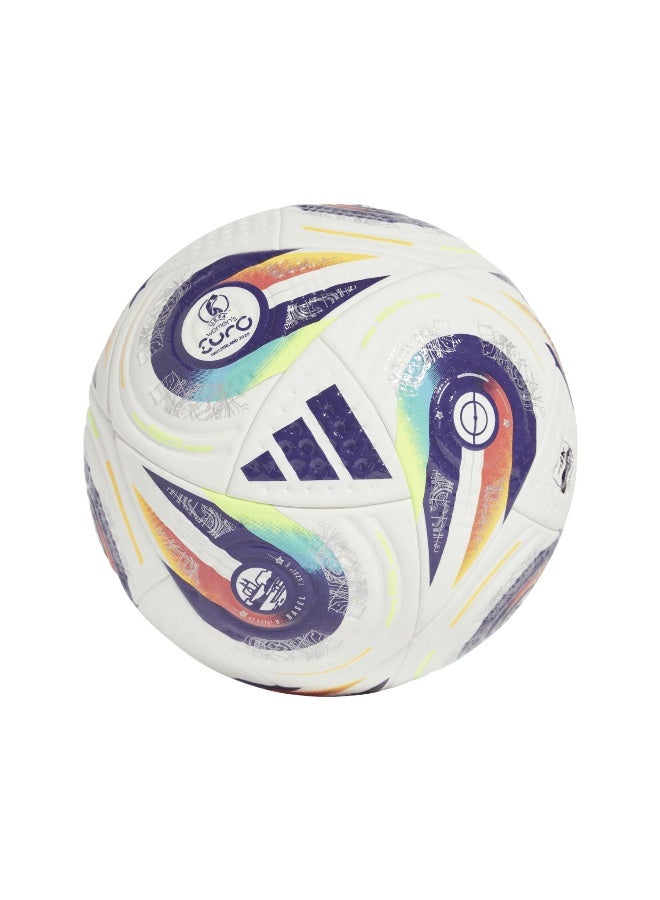 Adidas Adidas W Euro25 Pro White Football Balls For Unisex 5 - Image 1