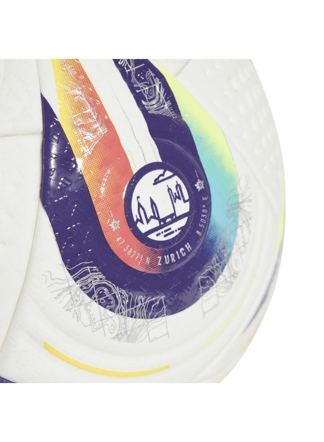 Adidas Adidas W Euro25 Pro White Football Balls For Unisex 5 - Image 3