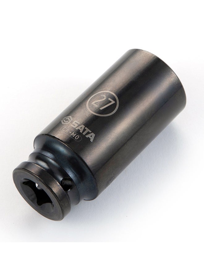 Sata - SATA ST34419SC 1/2" Drive 6 Point Impact Deep Socket 26mm - Image 1