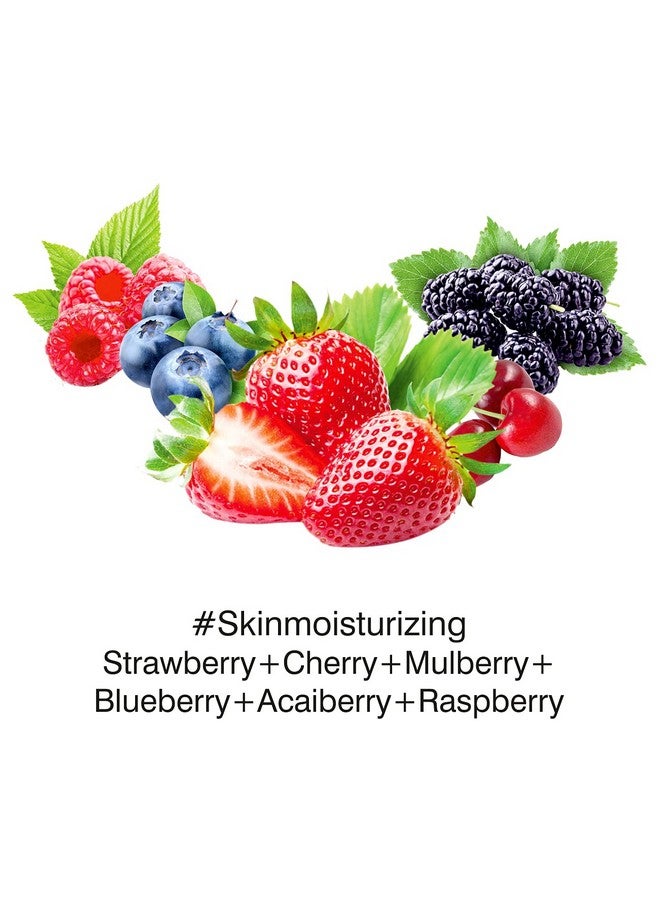 MasKing Bamboo Facial Sheet Mask of Strawberry, Cherry, Mulberry, Blueberry, Acai Berry & Raspberry for Skin Moisturizing Ideal for Women & Men 20ml, (Pack of 1) - Image 3