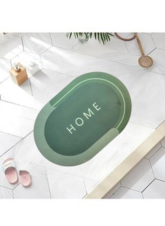 Quick Drying Bathroom rubber round Mats Water Absorbent Door Mat for Home Water Absorbing Non-Slip Bathroom Floor mats (HOME Print) - pzsku/Z19F089D76E12487FBD30Z/45/_/1732192834/26ab2151-69db-49fa-b724-909cebce5c46