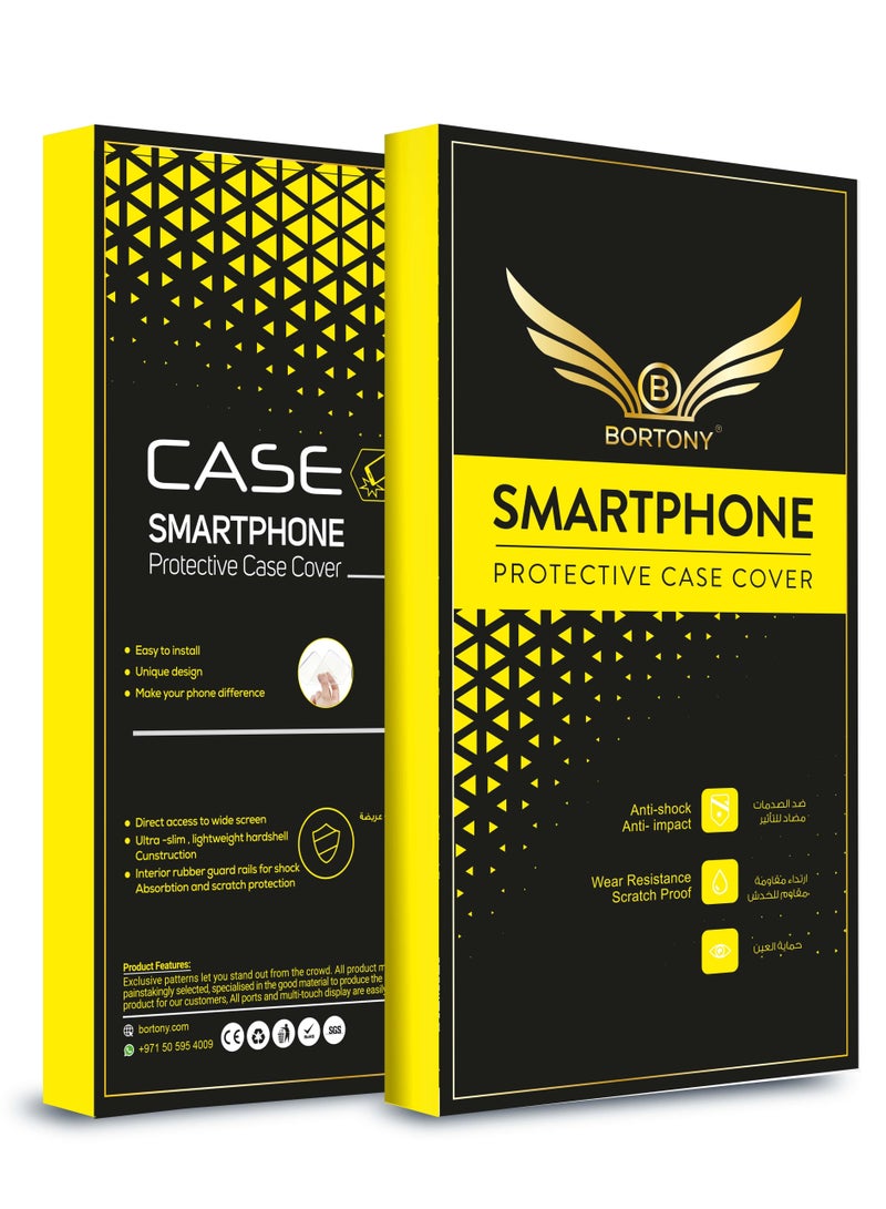 BORTONY Protective Case Cover With Finger Grip Stand For Samsung Galaxy Note 20 Ultra - Image 4