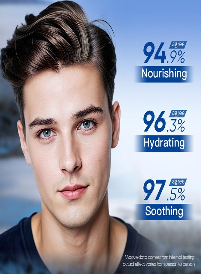 Easilydays Mens Oil-Control Nourishing Face Moisturizer, Deep Hydrating & Smooth & Moisturize, Balance Water & Oil, Soothe, for Face & Neck, Improve Oily Skin, Quick-Absorbing, Non-Greasy - Image 2