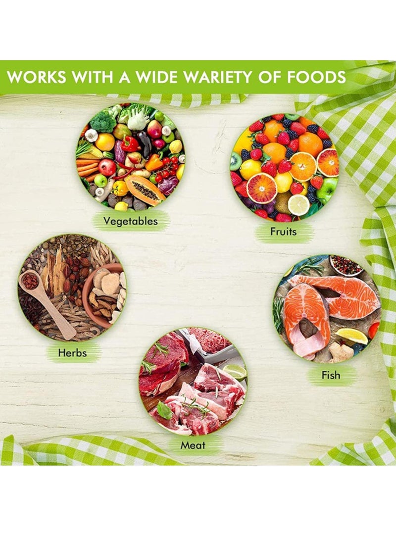 ايتي لايف مجفف الطعام، 5 طبقات للتحكم الرقمي في درجة الحرارة، حافظة طعام كهربائية مع قدرة تجفيف قوية للفواكه والخضروات واللحوم ومكافآت الكلاب (دائرية) - Image 5