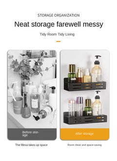 Multifunctional Magnetic Fridge Side Storage Rack, No Drill Wall-Mounted Organizer, Black 29.5*10*5cm - pzsku/Z19F0F4C65A2229586F5EZ/45/_/1733476498/788c3dd0-d950-4eca-a38a-4a9529b73efc