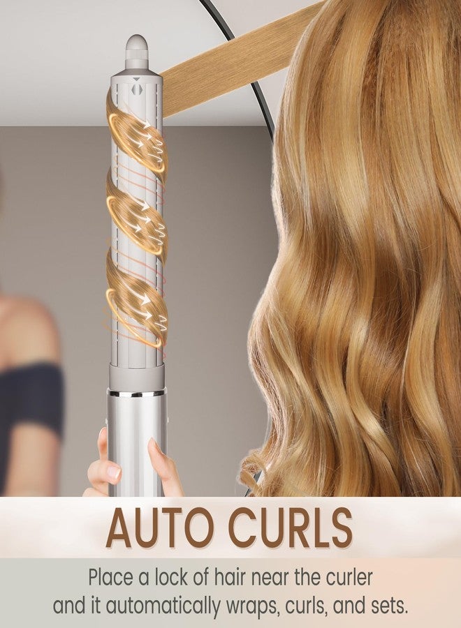 Chivixe 1.6in Long Hair Curling Barrel Attachment for Shark FlexStyle, Auto-Wrap Curling Iron Curlers to Create Natural Classic and Textured Waves Loose Curls Waves - Image 4