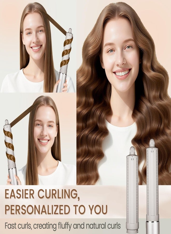 Chivixe 1.6in Long Hair Curling Barrel Attachment for Shark FlexStyle, Auto-Wrap Curling Iron Curlers to Create Natural Classic and Textured Waves Loose Curls Waves - Image 5