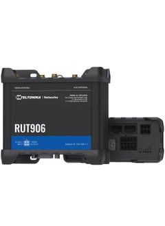 TELTONIKA Router4G (LTE) – Cat 4 up to 150 Mbps, 3G – Up to 42 Mbps, 2G – Up to 236.8 kbps [RUT906]