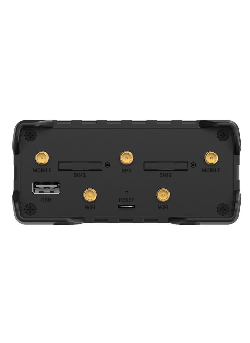 TELTONIKA - TELTONIKA Router4G (LTE) – Cat 4 up to 150 Mbps, 3G – Up to 42 Mbps, 2G – Up to 236.8 kbps [RUT906] - Image 1