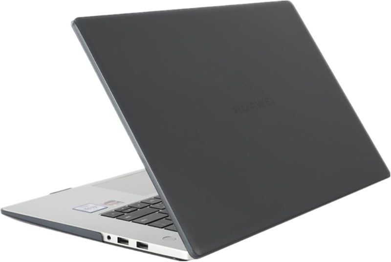 eWINNER Hard Shell Case Protective Snap On Cover for Huawei MateBook D 15 2019 2020 2021/for Honor MagicBook 15/X15 2019-2021 Release 15" Laptop Plastic Hard Shell Laptop Case Cover (Crystal Black) - Image 3