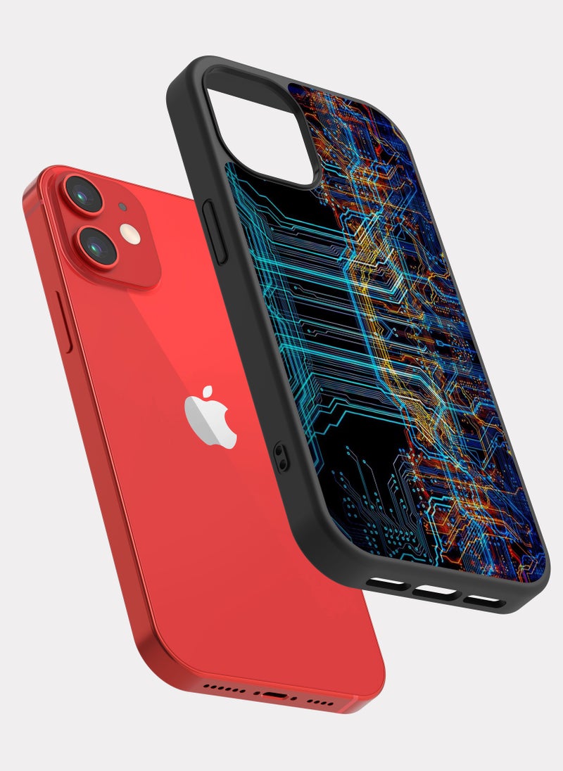 PXLAAT iPhone 12 Mini case cover Electrical Circuits - Image 2