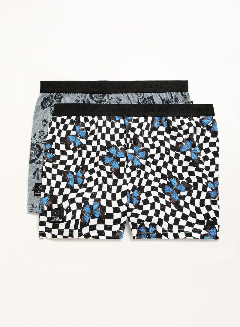 THE BEAR HOUSE Mens Cotton Boxers Multipack Soft Breathable Underwear for Men Loose Fit Comfortable Boxer Shorts for Daily Wear - Image 3