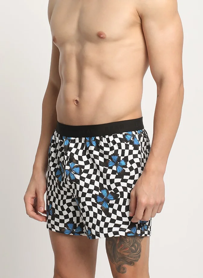 THE BEAR HOUSE Mens Cotton Boxers Multipack Soft Breathable Underwear for Men Loose Fit Comfortable Boxer Shorts for Daily Wear