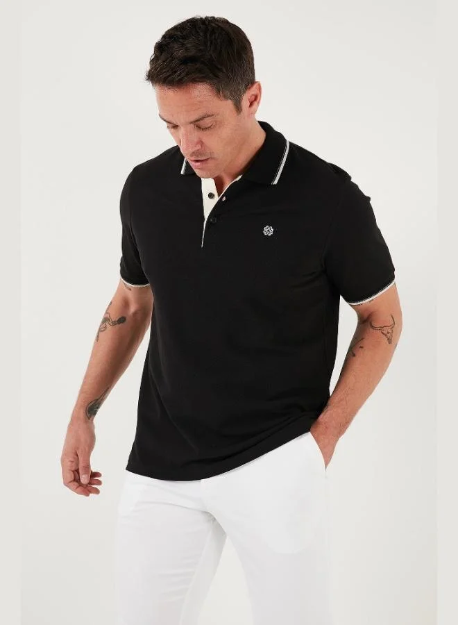 Buratti  Buratti 100% Cotton Buttoned Regular Fit Polo Collar T Shirt Men's POLO COLLAR T SHIRT 5902118 for Men | Best Price UAE