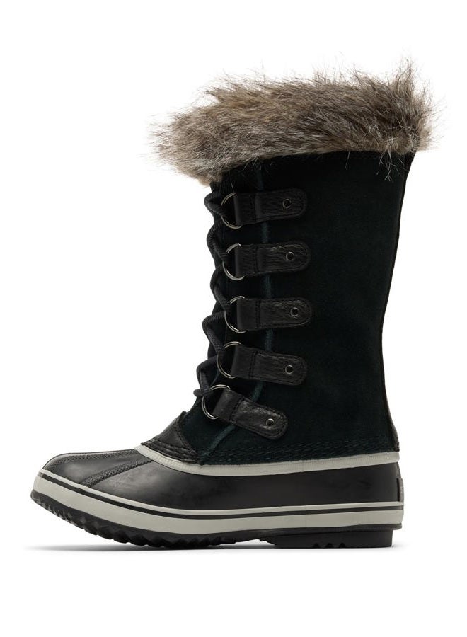 SOREL Women's Joan of Arctic Waterproof Boot, Black/Quarry, 39.5 EU - Image 4