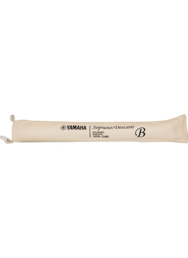 YAMAHA Yamaha Plastic Soprano Recorder, Natural, YRS-24B  - Image 5