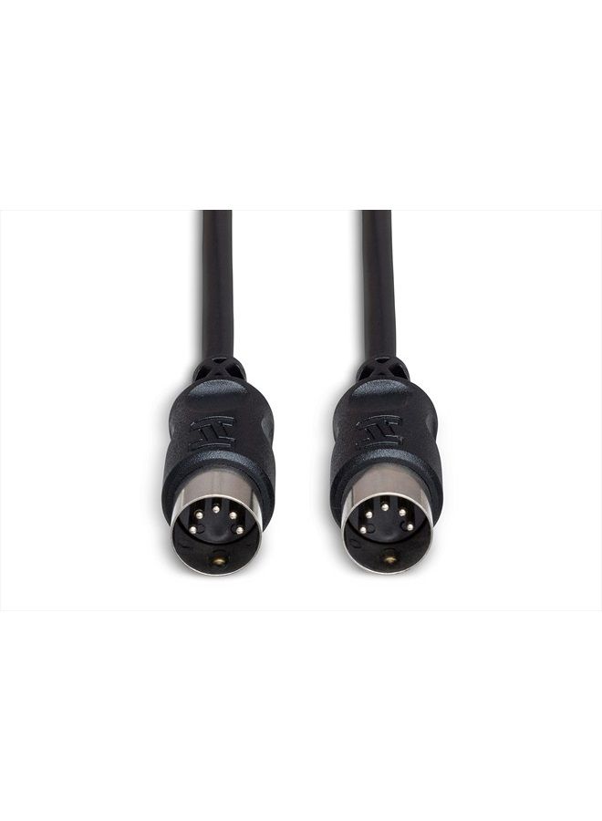 Hosa MID-303BK 5-Pin DIN to 5-Pin DIN MIDI Cable, 3 Feet - Image 4