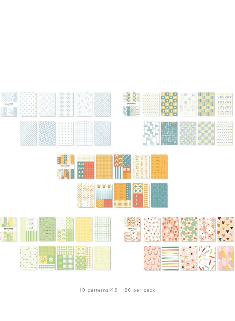 SOLARAE Vintage Scrapbooking Paper Journaling Stickers Kit,  500 Sheets Aesthetic Decorative Stationery Paper Daily Planner for Journal DIY Crafts Gifts Writing Album Drawing Travel Journal - Image 5