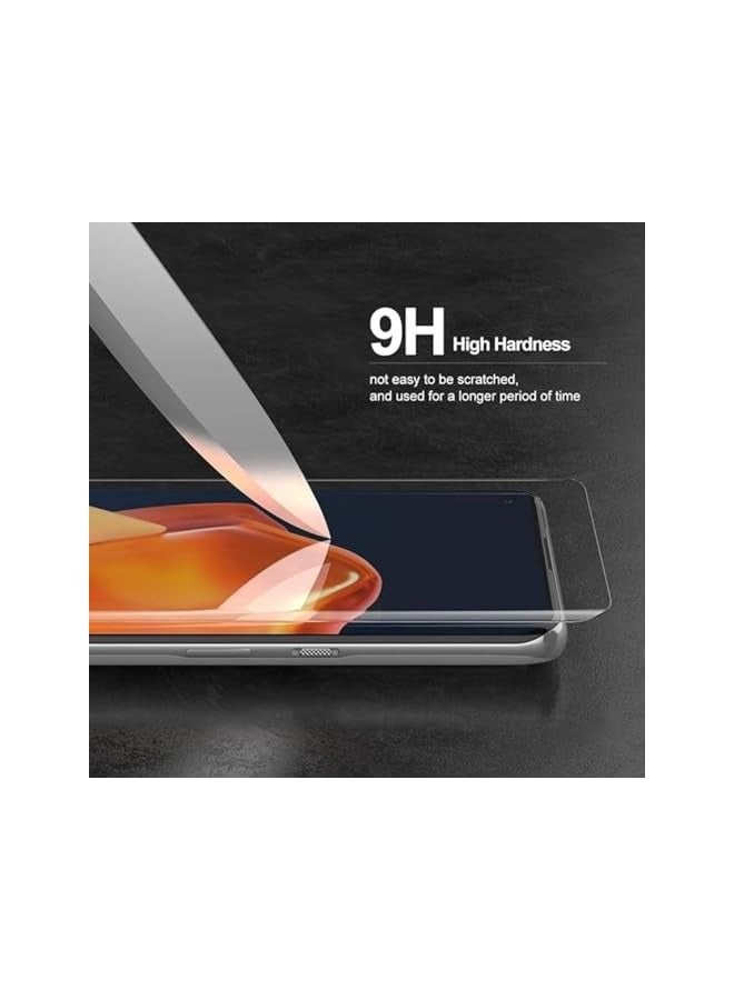 بروماس واقي شاشة لهاتف Honor 200 Pro من الأشعة فوق البنفسجية، حواف منحنية ثلاثية الأبعاد، غطاء كامل من الزجاج المقسى، غطاء كامل من الغراء من الحافة إلى الحافة، زجاج مضاد للخدش ومضاد للتلطخ لهاتف Honor 200 Pro - Image 5