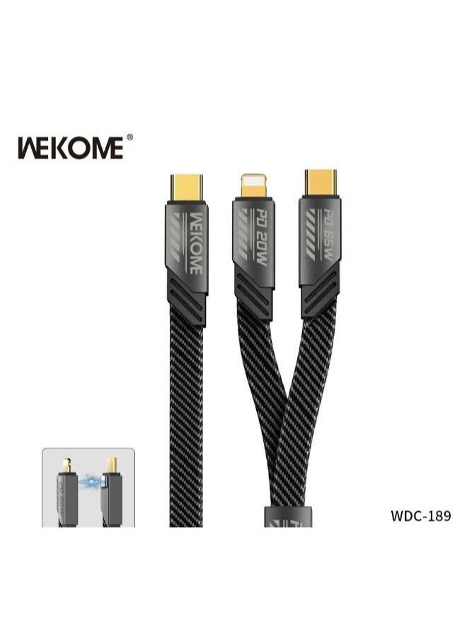 A Charging Cable with 65W high power output and PD20 W - pzsku/Z19F1CFD7610EF6F79C3AZ/45/_/1719485555/1151cba5-a19c-427c-b923-88de4f617c0d