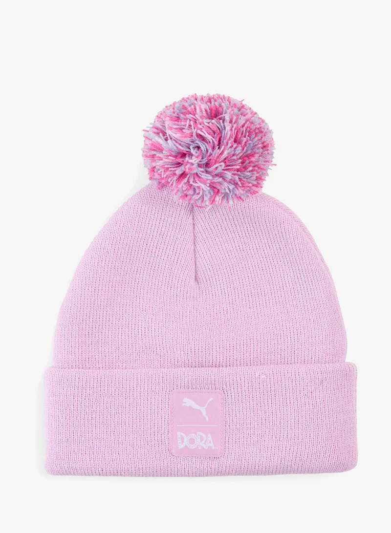 PUMA Kids Dora The Explorer Mid Crown Pom Beanie