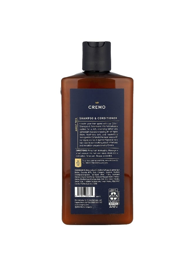 cremo Cremo, 2 in 1 Shampoo & Conditioner, Palo Santo, 16 fl oz (473 ml)  - Image 2