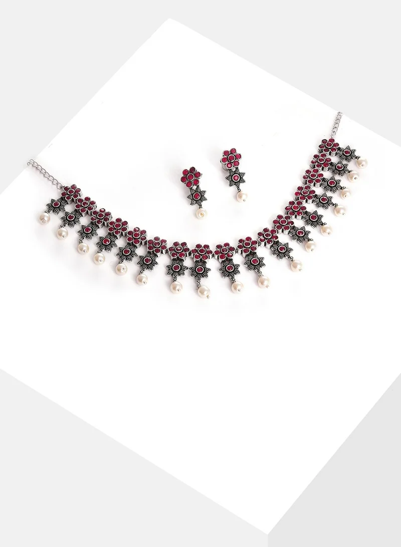 SOHI Evening Artificial Jewellery Set