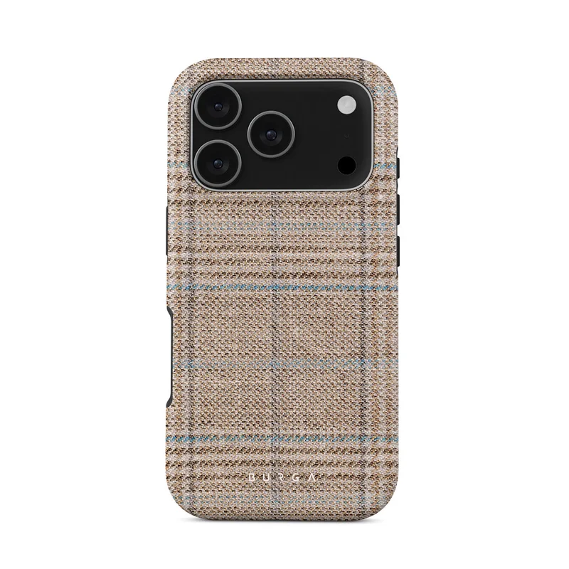 BURGA iPhone 17 Pro Cosy Sweater Premium Case Compatible with Hybrid Dual-Layer Hard Shell + Silicone Protection - Scratch-Resistant Shockproof Mobile Cover
