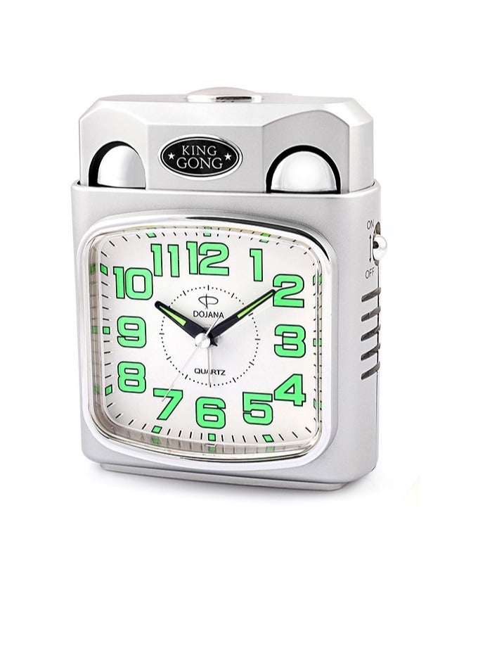 منبه DAK5013-فضي-أبيض