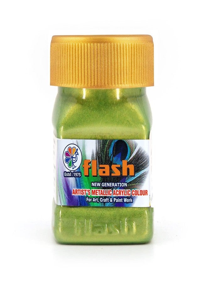 Flash Metallic Color (Golden Green, 50ml) - Image 1