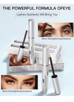 W3W Eyelash and Brow Serum Set Eyelash Growth Serum and Eyebrow Growth Serums Set Lash Serum Eyebrow Enhancer Serum Gentle Formula for Longer Fuller and Thicker Flexible Lashes 2x3ml  - Image 4