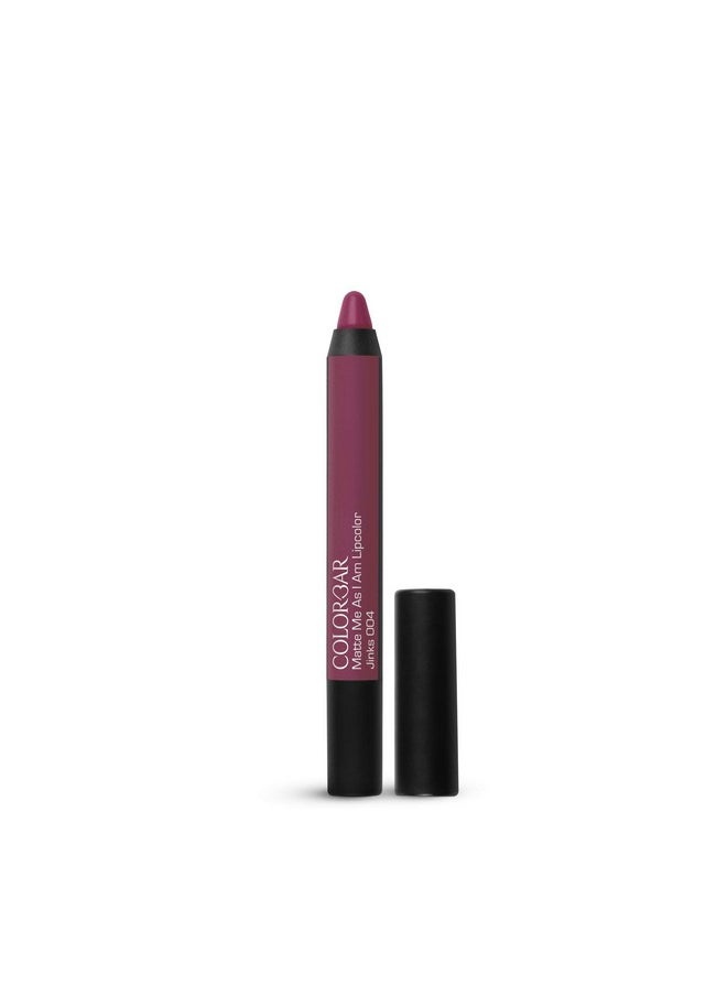 Matte Me As I Am Lipcolor-Jinks, Brown, 2 G | Moisturize And Condition Lips| Long Lasting| Waterproof And Smudge-Proof - pzsku/Z19F25437D8092CB84A64Z/45/_/1735567113/a8abf1e6-44a5-4be8-b9ea-1c1724c6b9d6