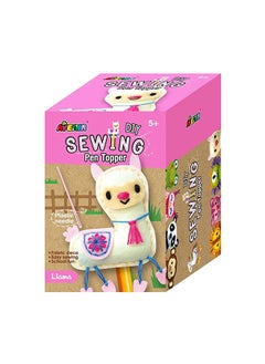 Avenir Llama Diy Pen Topper Friend Sewing Kit Hours of Entertainment & Creativity Tools & Instructions Included, Easy and Fun Activity for Kids +  - Image 2