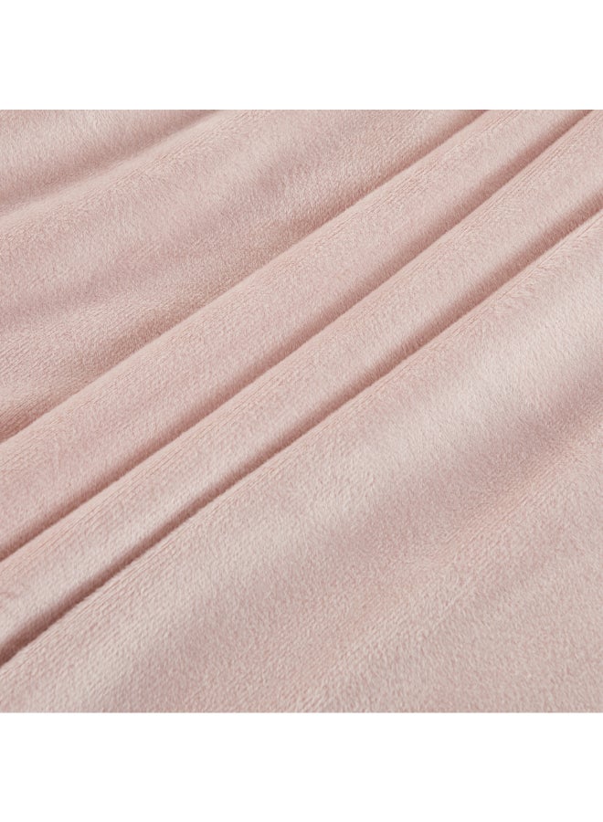 REVE 6-Piece Patterned Winter King Comforter Set Pink 35 x 250 x 230 cm FW075-1 PINK - Image 4