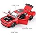 SASBSC Toy Cars for Boys Age 312 124 Car Toys Diecast Metal Car Model with Light Sound Collectable Muscle Cars for 3 Year Old Kids Red - Image 4