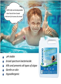 Oceano Oceano Algaecide 5ltr - 100% Natural - Non toxic - Biodegradable  & Safe  - Image 2