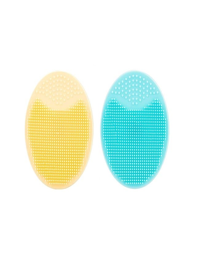 MobFest® Silicone Deep Pore Cleansing Soft Bristles Baby Shower Shampoo Exfoliating Blackhead Remover Suction Cup Cleaning Brush, Multicolor (6) - Image 1