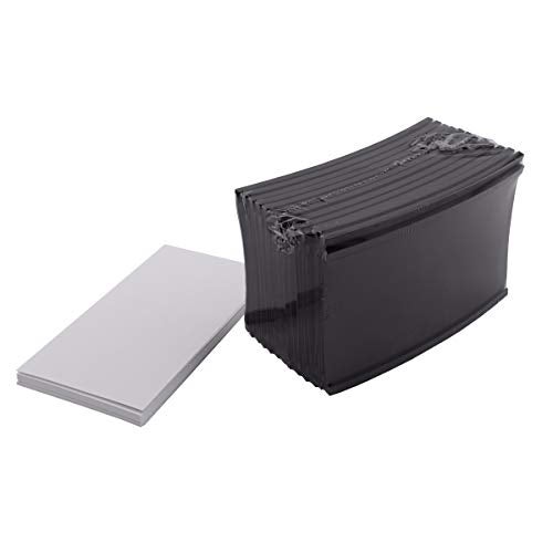 Master Magnetics Heavy-Duty Magnetic Labels - Magnetic Label Holders for a Metal File Cabinet, Shelf, Whiteboard - Fits Signs and Tags - 5" L x 3" H - Includes 35 Perforated Cards - 25-Pack - Image 2