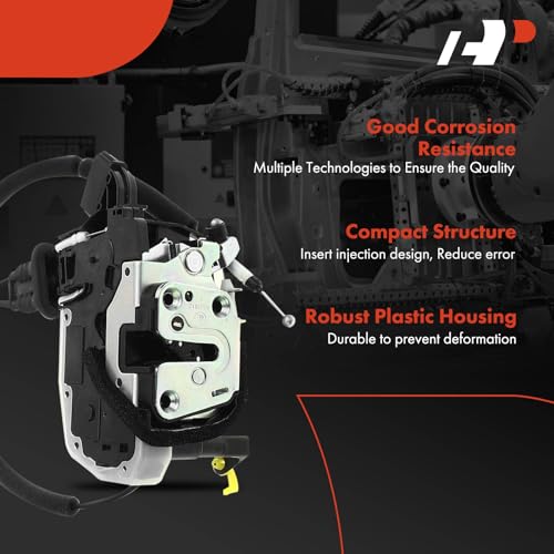 A-Premium Door Latch Lock Actuator Compatible with Nissan Vehicles - Murano 2009-2014, Sport Utility - Front Left Driver Side, Replace# 80501-1AA0A, 805011AA0A - Image 5