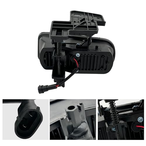 BOXLIGHT مصابيح ضباب LED متوافقة مع 2000 2001 2002 2003 2004 2005 2006 GMC يوكون بيك أب / 1999 2000 2001 2002 GMC سييرا، زوج من مصابيح الضباب مع هيكل وعدسة شفافة - Image 5