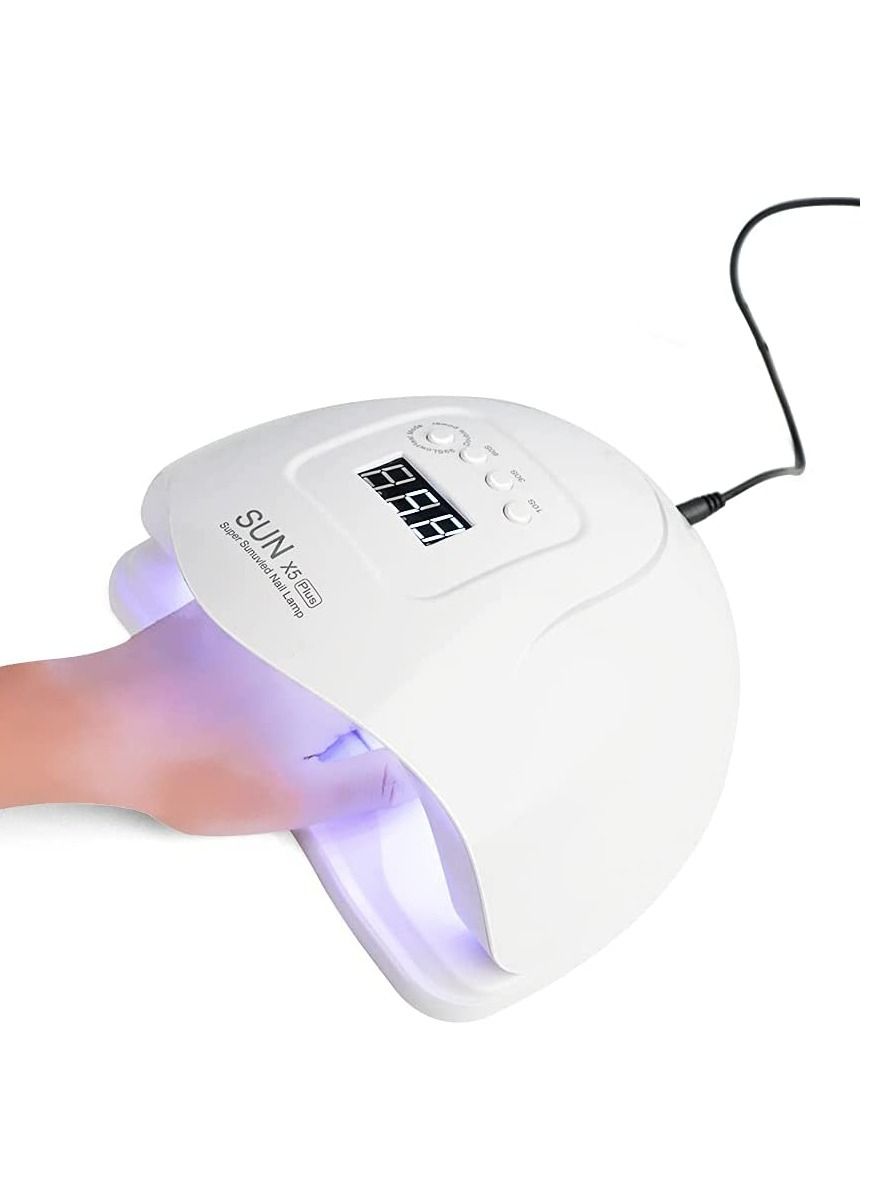 Sun X5 Plus Auto Sensing LCD Display UV 36 LED Nail Dryer Lamp for Curing Gel Polish, 120W/150W/180W 