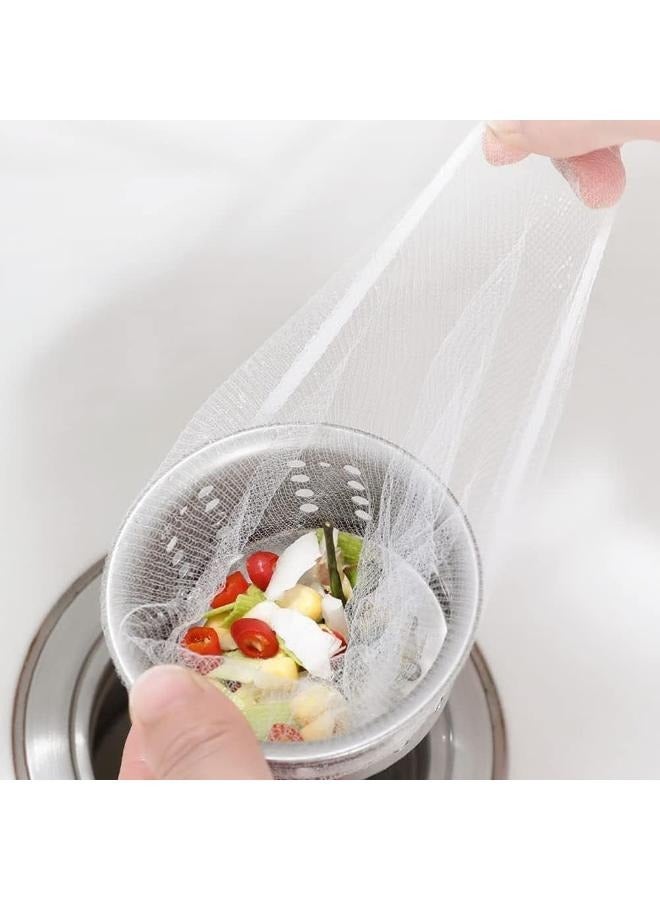 50pcs Sink Strainer Bags- Sink Net Strainer Filter Bags for Sink Drain for Collecting Kitchen Food Waste Leftover Garbage - Image 5
