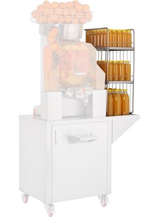 Eurofaz Cancan Stainless 3 Shelf Bottle Stand CAN-1117  - Image 2