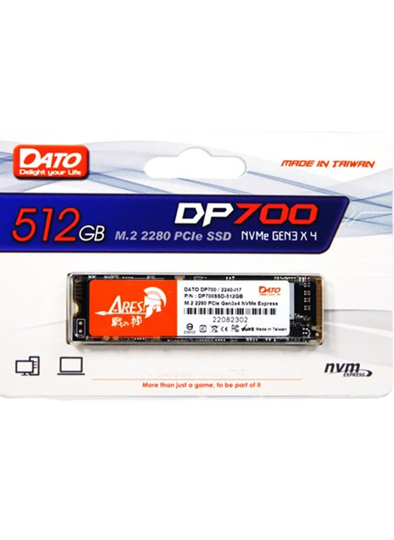 DATO DATO SSD DP700 2280 NVMe M.2 512GB  - Image 2