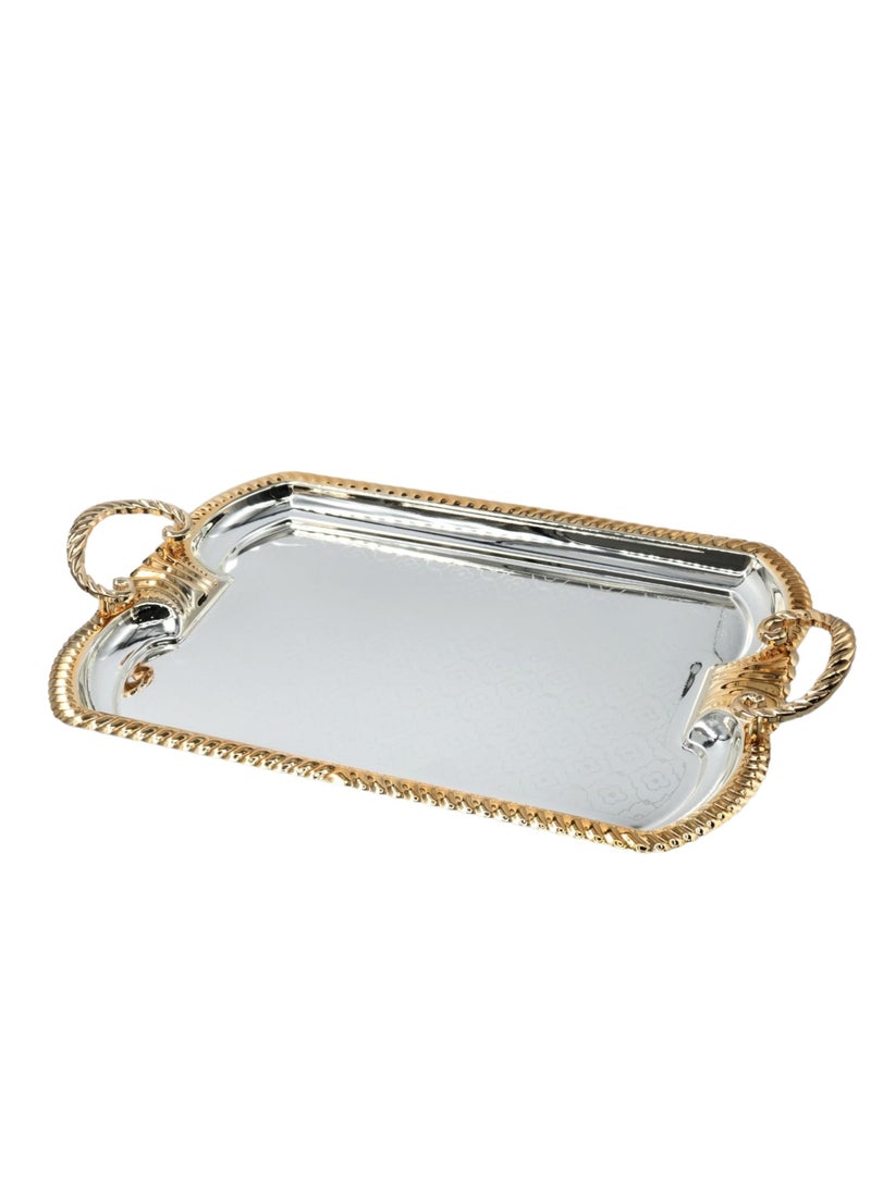 السيف  طقم تباسي 3 قطع ستانلس ستيل مذهب فاخر - Image 3