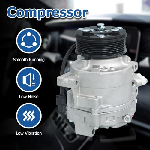 WFLNHB AC Air Compressor Replacement for Honda Civic 2006 2007 2008 2009 2010 2011 18L CO 4918AC - Image 3