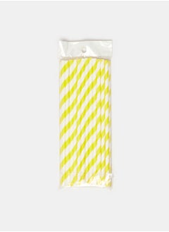 Generic Swirl Straw Yellow 