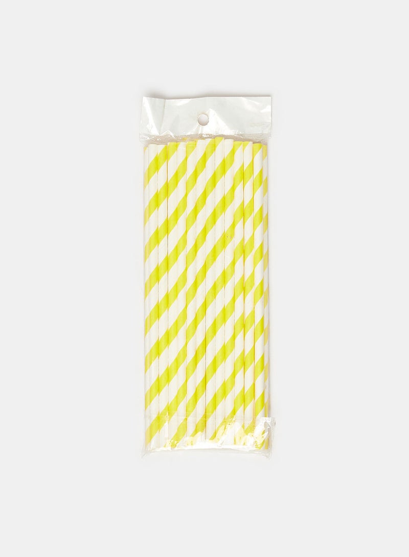 Swirl Straw Yellow
