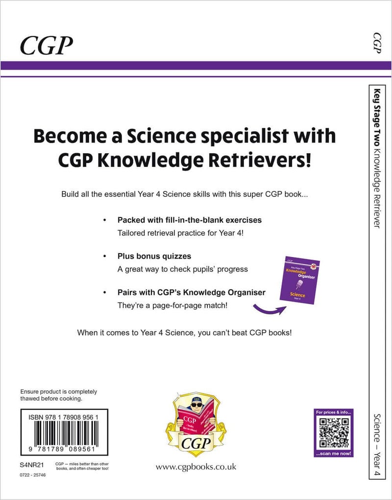 Coordination Group Publications Ltd (CGP) KS2 Science Year 4 Knowledge Retriever - Image 2